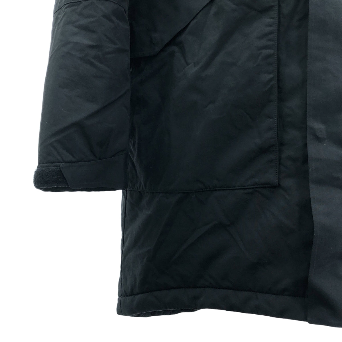 【美品】  FCRB / エフシーレアルブリストル | 2024AW | PADDED BENCH COAT / バックロゴ ベンチコート フーディ | M | black | メンズ