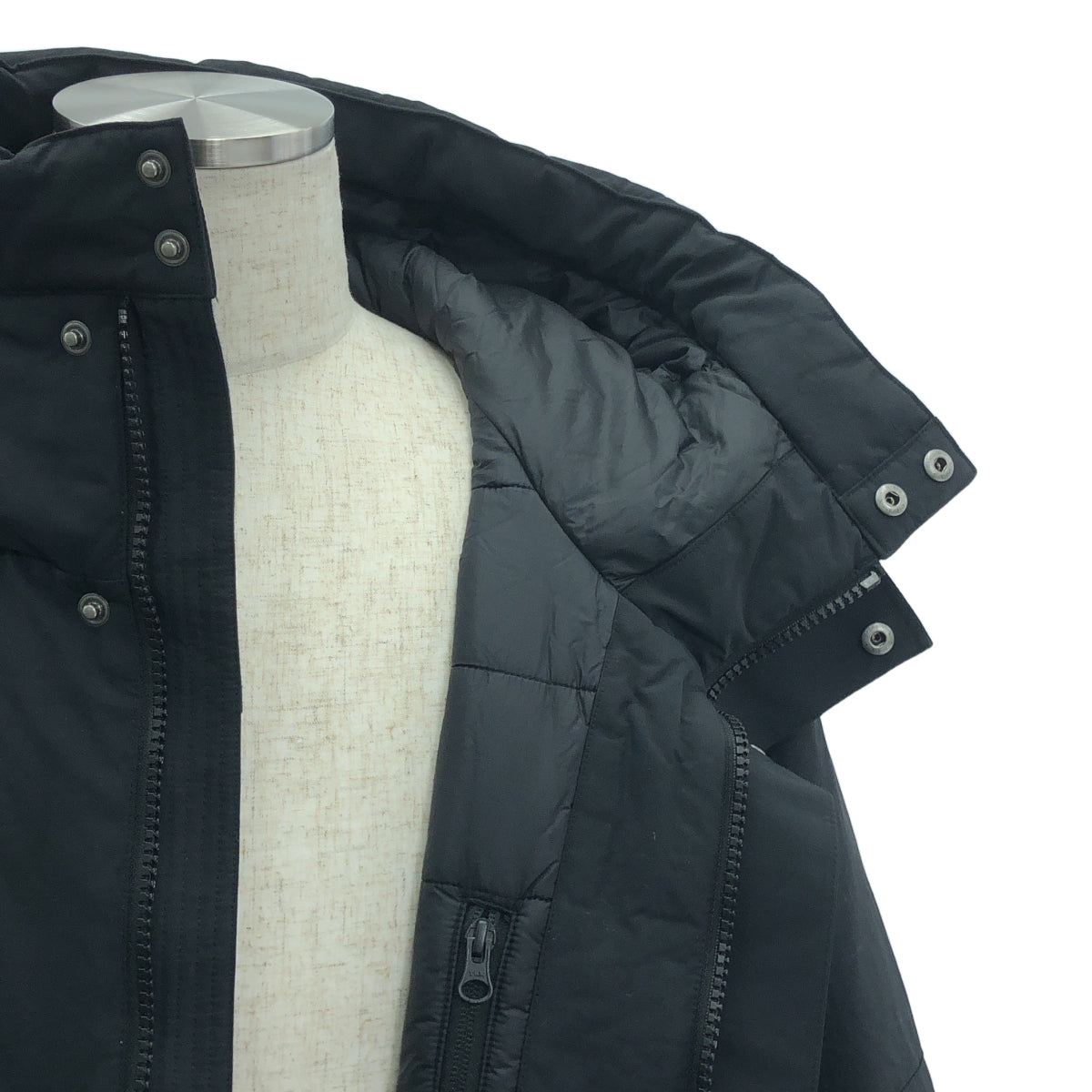 【美品】  FCRB / エフシーレアルブリストル | 2024AW | PADDED BENCH COAT / バックロゴ ベンチコート フーディ | M | black | メンズ