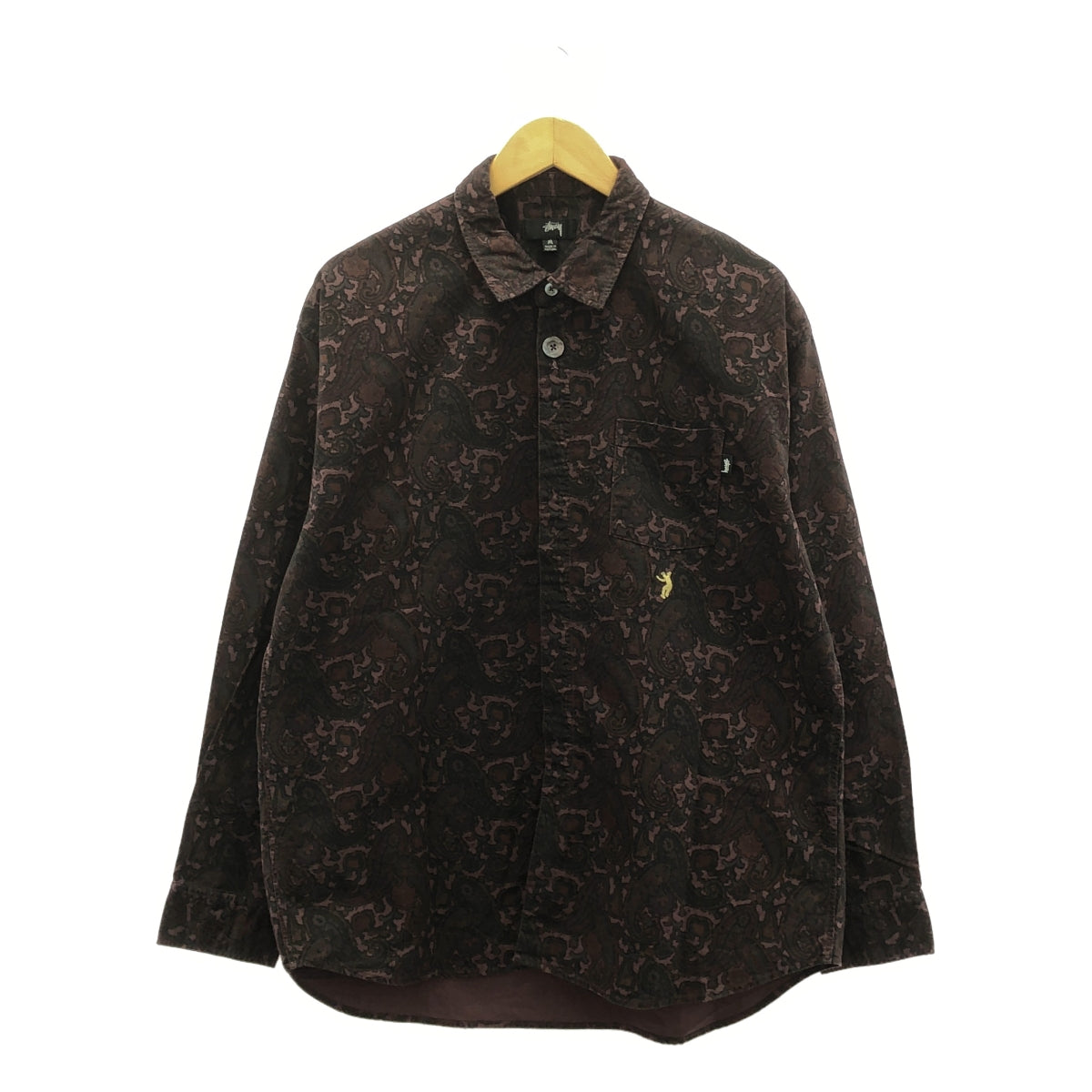 STUSSY / 스테이시 | × Union / 유니온 30TH Paisley Shirt / 총무늬 페리즐리 셔츠 | M | 남성