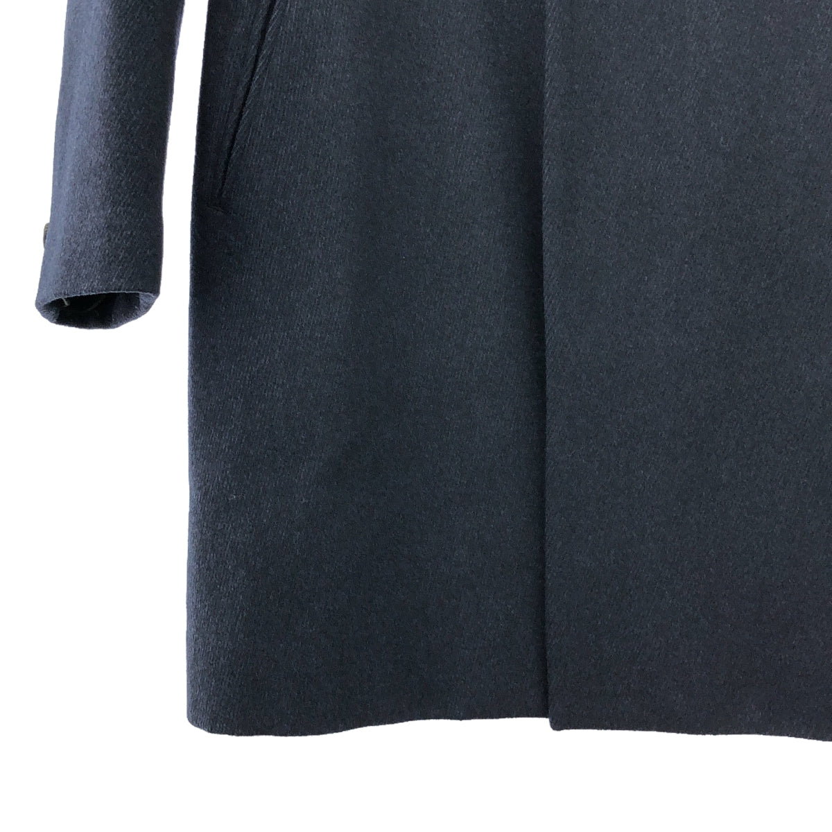 北好萊塢 |羊毛條紋切斯特大衣 |尺寸 36 |海軍 |男士