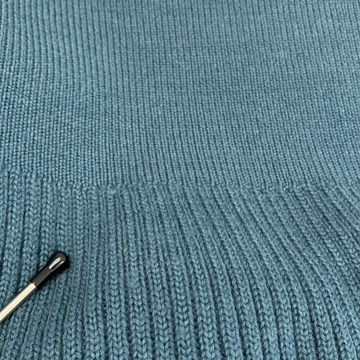 ISSEY MIYAKE / イッセイミヤケ | リブニット切替 ダウン ジャケット | 3 | レディース