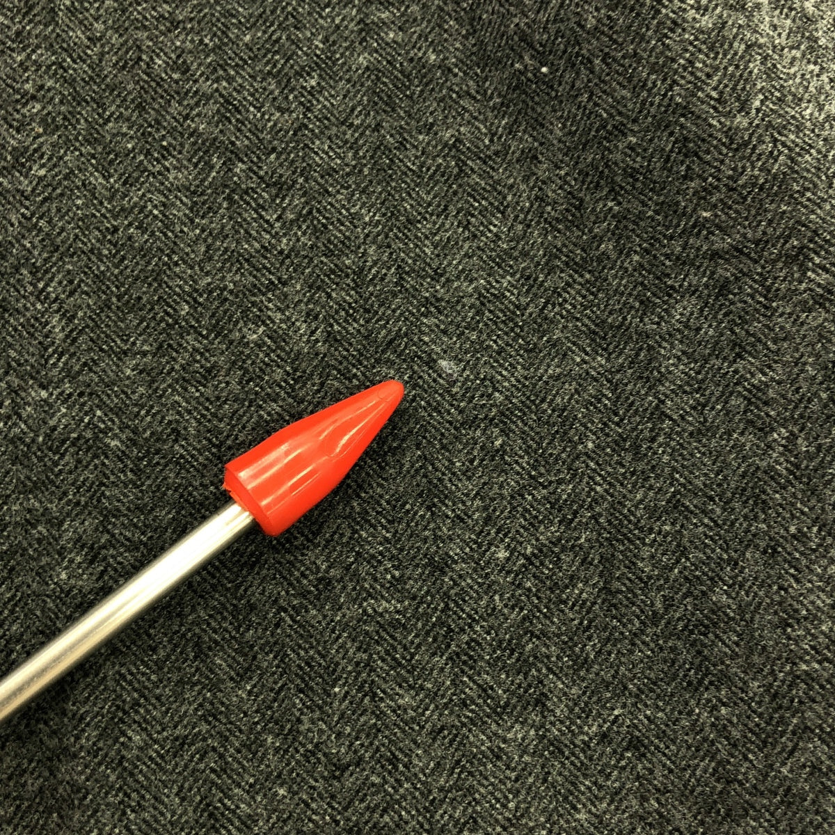 LAUTREAMONT / ロートレアモン | 起毛 センタープレス スラックス パンツ | 38 | グレー | レディース