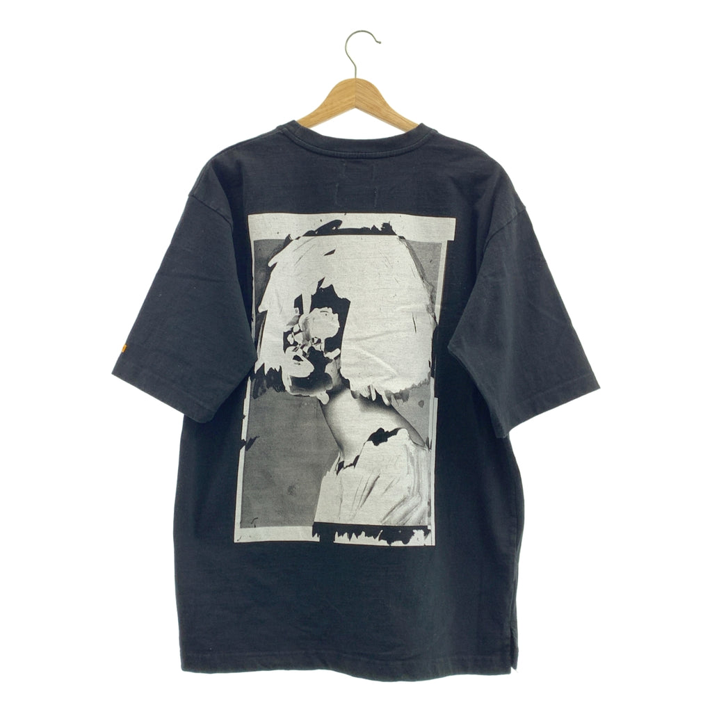 KIDILL / 키딜 | × EDWIN A Mess T-shirts 백 프린트 컷소우 | L | 남성