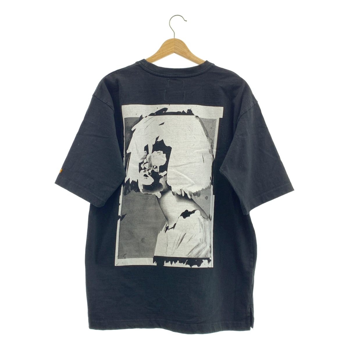 KIDILL / 키딜 | × EDWIN A Mess T-shirts 백 프린트 컷소우 | L | 남성