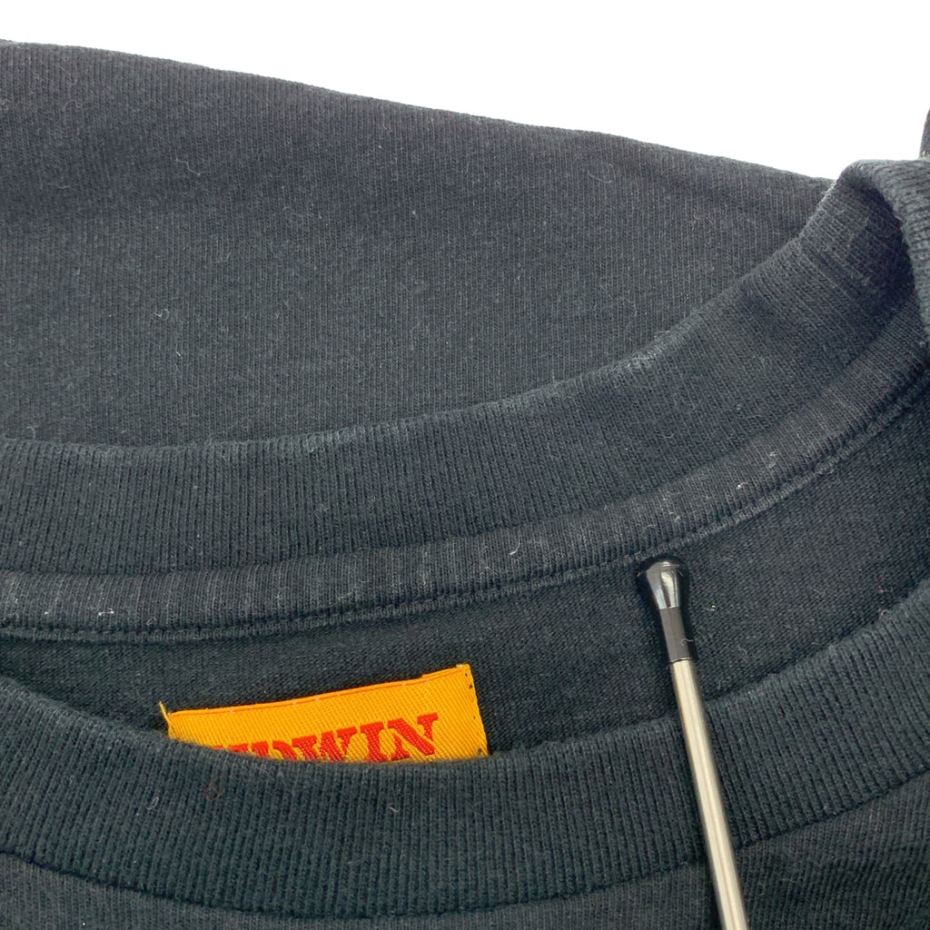 KIDILL / 키딜 | × EDWIN A Mess T-shirts 백 프린트 컷소우 | L | 남성