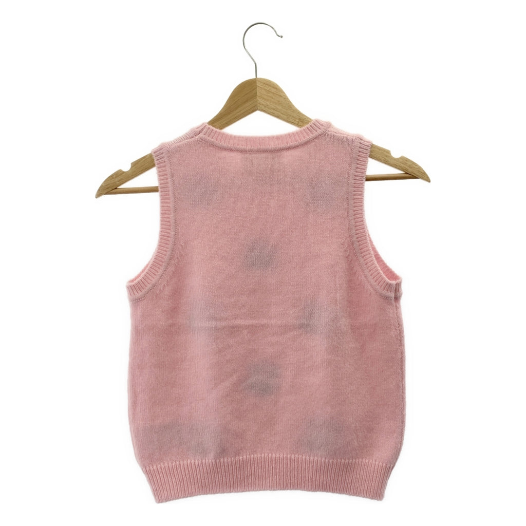 SHUSHU/TONG | 花朵裝飾針織背心 | M碼 | 女款