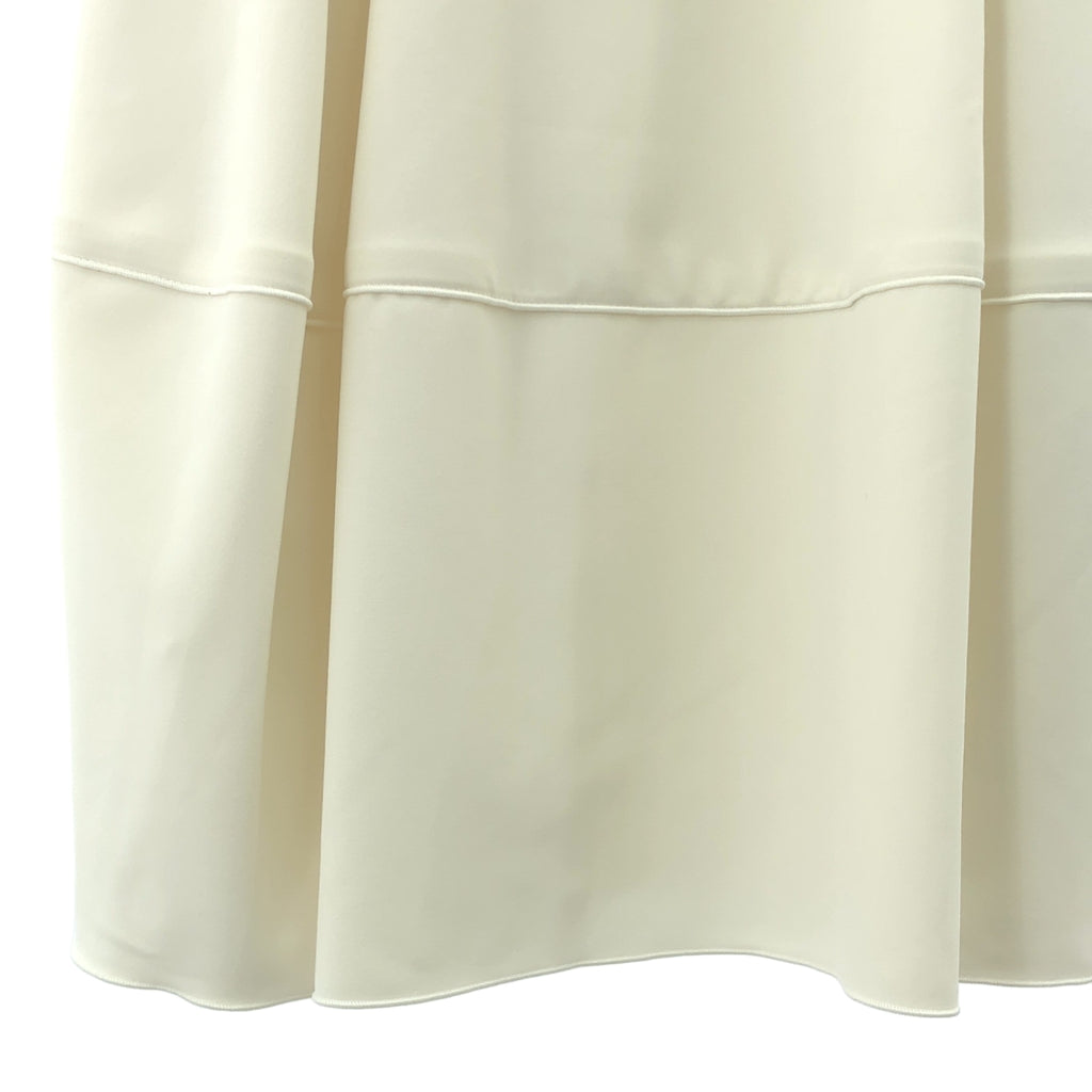 【美品】  FOXEY NEW YORK / フォクシーニューヨーク | バロン ドレス ノースリーブ ワンピース | 38 | ホワイト | レディース