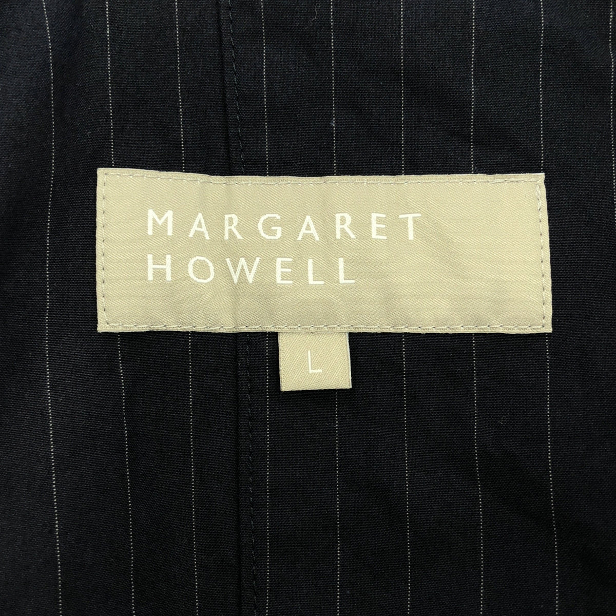 MARGARET HOWELL / マーガレットハウエル | コットン 2B シングル テーラード ジャケット | L | メンズ