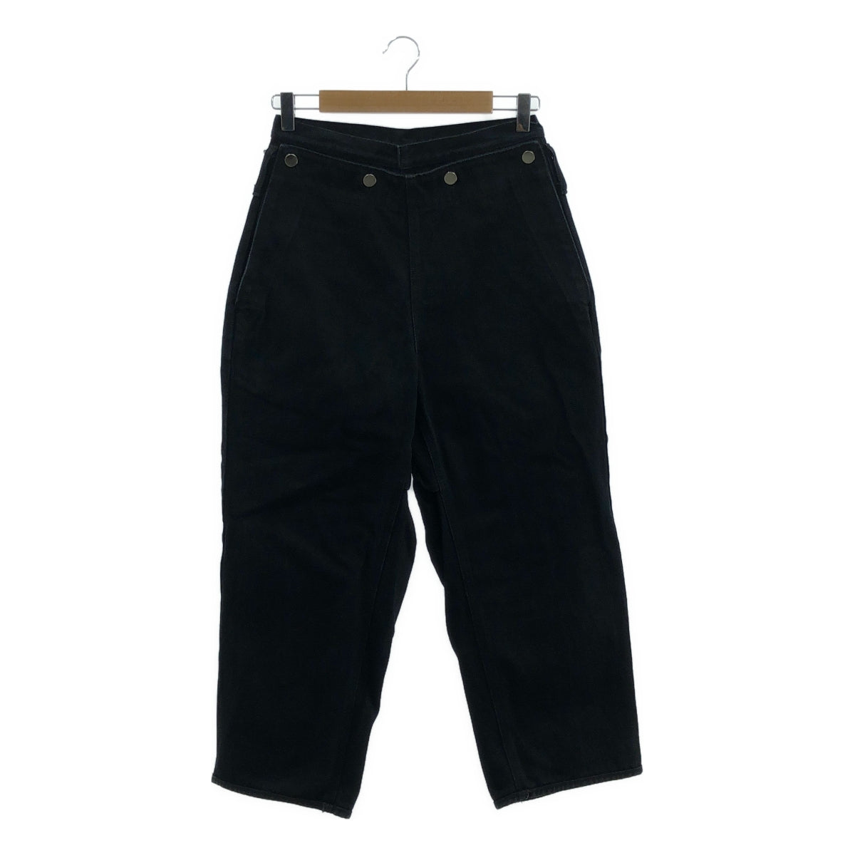 TUKI | 0032 TYPE3 水手寬黑牛仔褲 | 0 | 黑色 | 女款