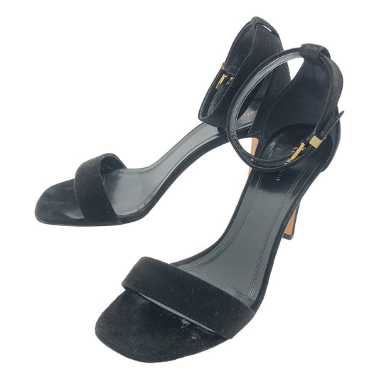 CELINE | Phoebe leather suede strap iconic pumps | 37 | Women's