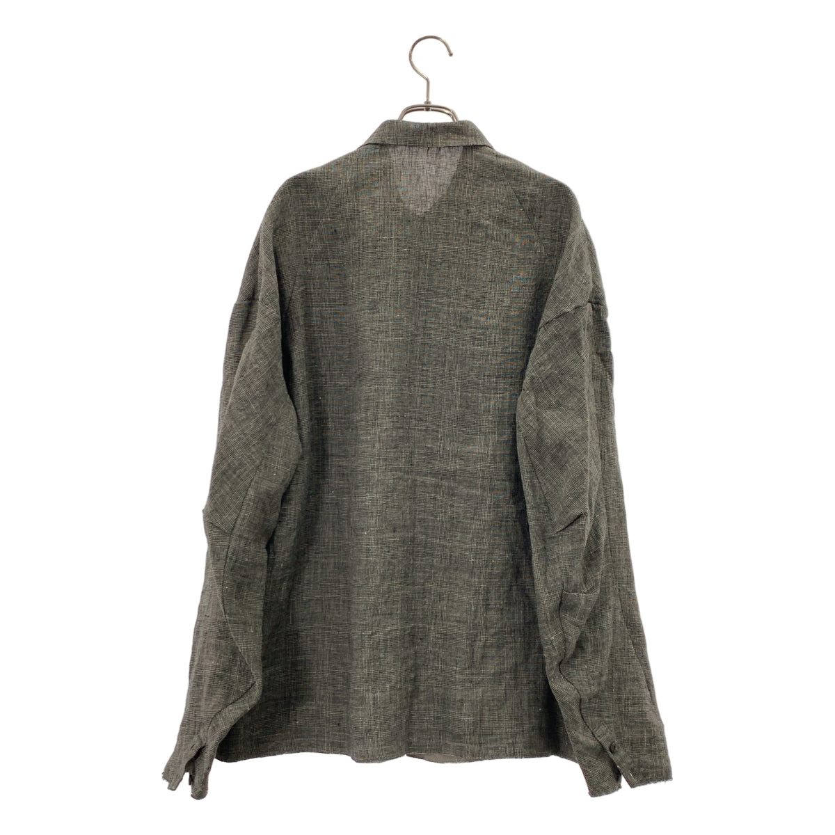 DEVOA / デヴォア | リネン グレンチェック シャツ | 2 | メンズ