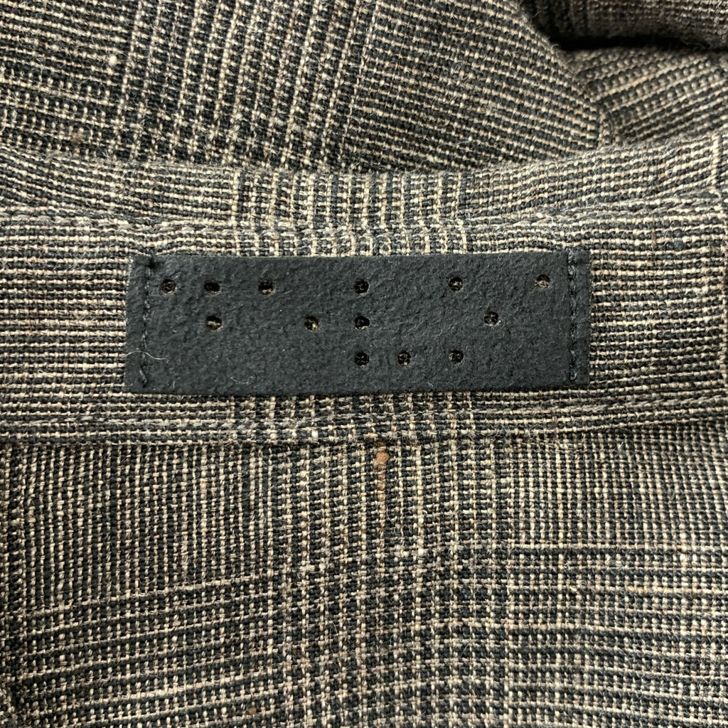 DEVOA / デヴォア | リネン グレンチェック シャツ | 2 | メンズ