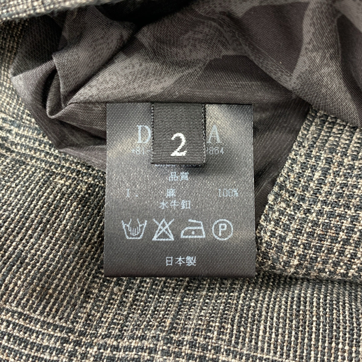 DEVOA / デヴォア | リネン グレンチェック シャツ | 2 | メンズ