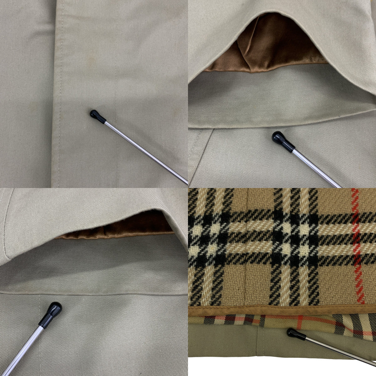 【美品 80s】 バーバリー バルマカーンコート ノバチェック メンズ M 80's Burberry バーバリーチェック ライナー付き バルマカーン