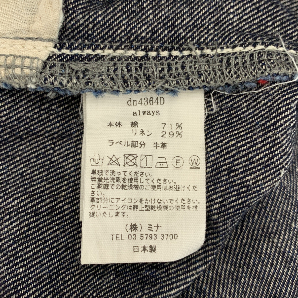 mina perhonen / 미나펠호넨 | always 롤업 데님 팬츠 | 36 | 여성