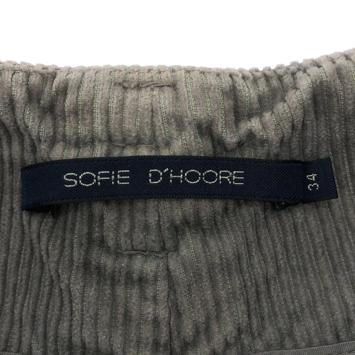 SOFIE D'HOORE / 소피 인형 | 코튼 코듀로이 팬츠 | 34 | 여성