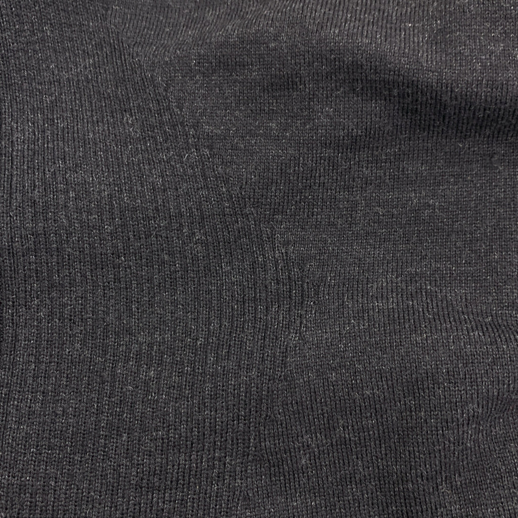 Salvatore Ferragamo | 羊毛後背紐扣高領毛衣 | S 碼 | 炭灰色 | 女款