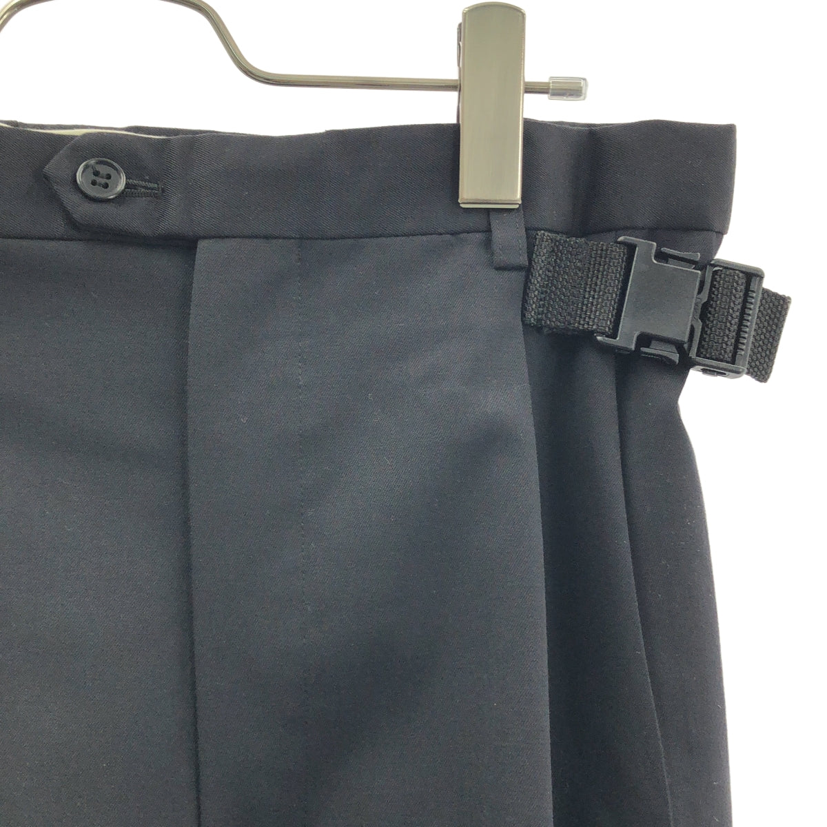KISHIDAMIKI キシダミキadjustment trousers adjustment trousers #black - （length - short）