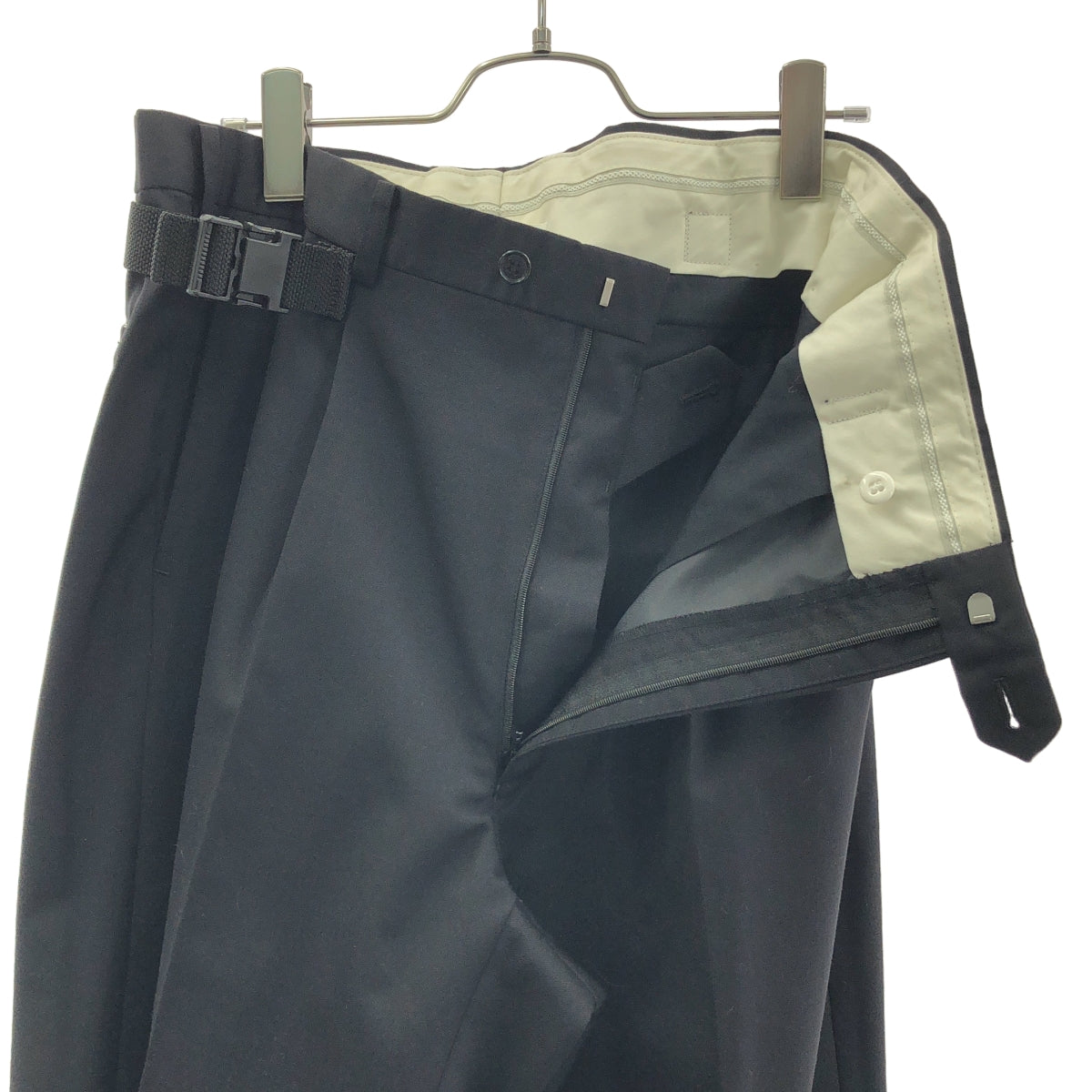 KISHIDAMIKI / キシダミキ | adjustment trousers length long ウール