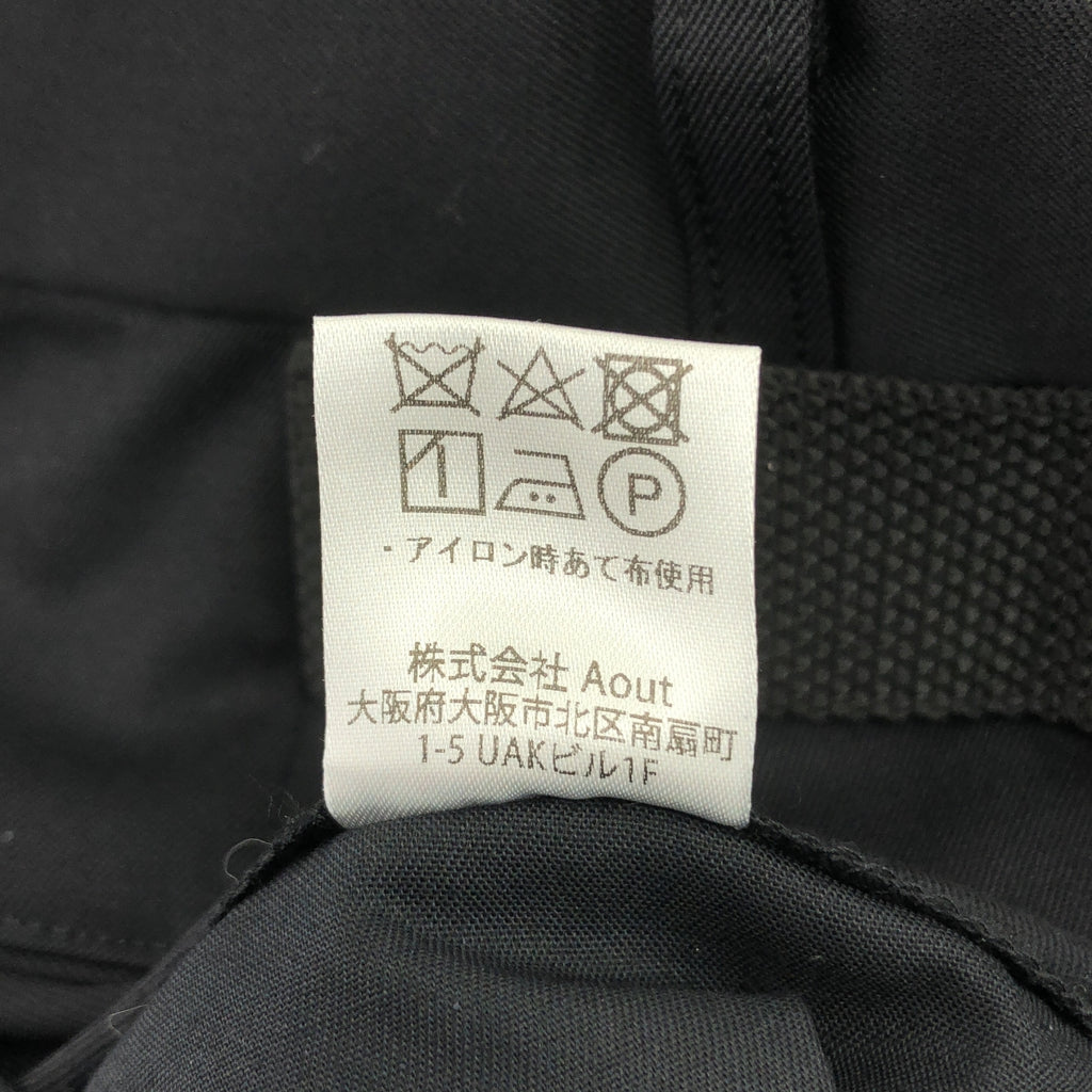 KISHIDAMIKI / 키시다미키 | adjustment trousers length long 울 사이드 어저스터 슬랙스 |