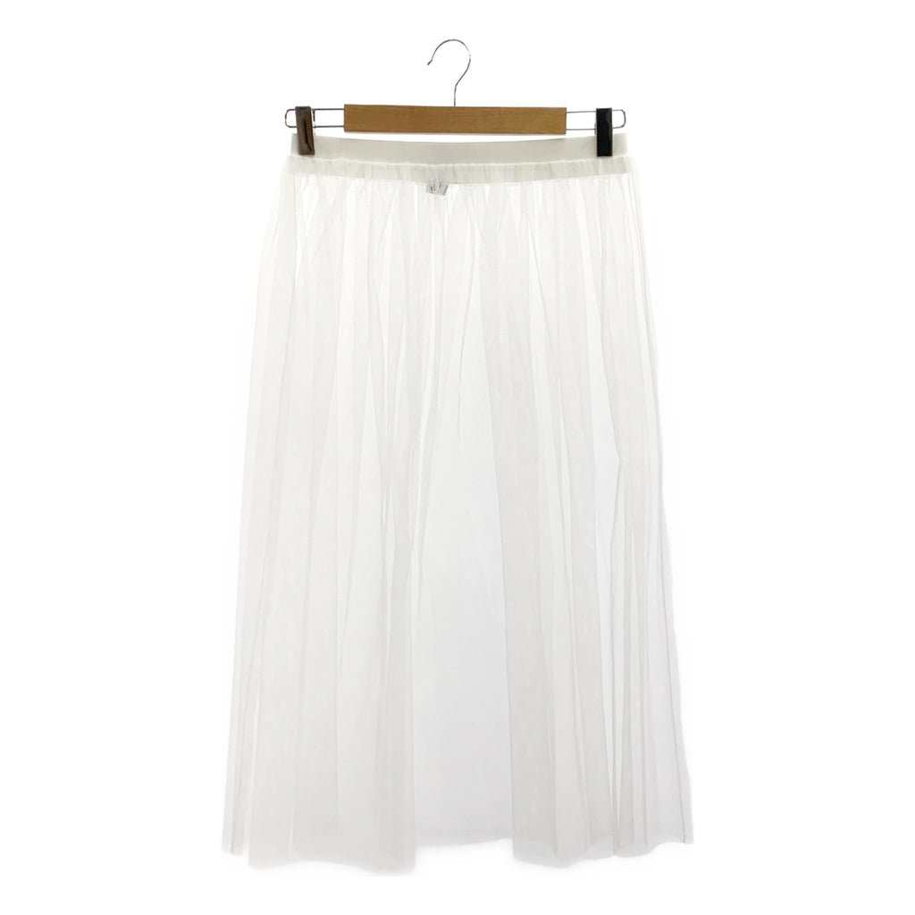 COMME des GARCONS / コムデギャルソン | 2024AW | ナイロン チュール スカート | ホワイト | レディース