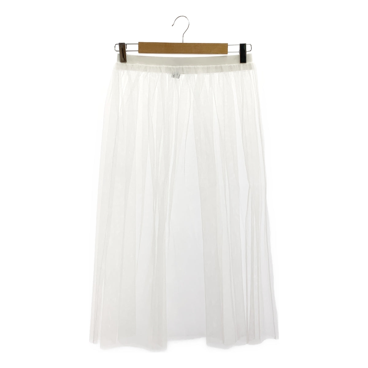 COMME des GARCONS / コムデギャルソン | 2024AW | ナイロン チュール スカート | ホワイト | レディース