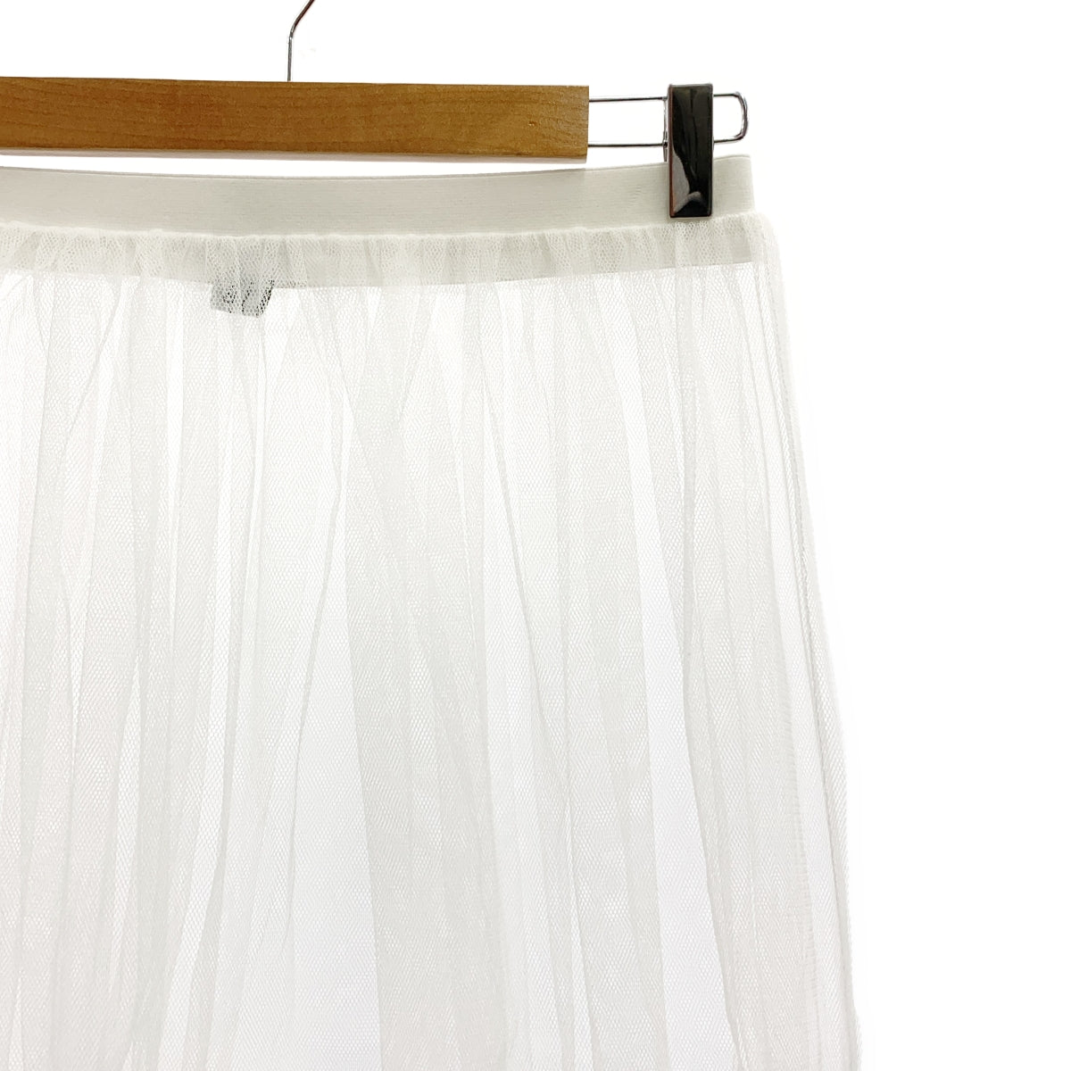 COMME des GARCONS / コムデギャルソン | 2024AW | ナイロン チュール スカート | ホワイト | レディース