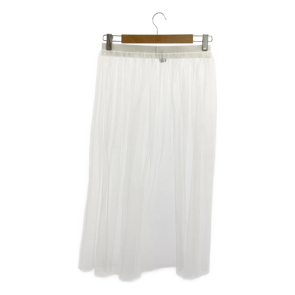 COMME des GARCONS / コムデギャルソン | 2024AW | ナイロン チュール スカート | ホワイト | レディース