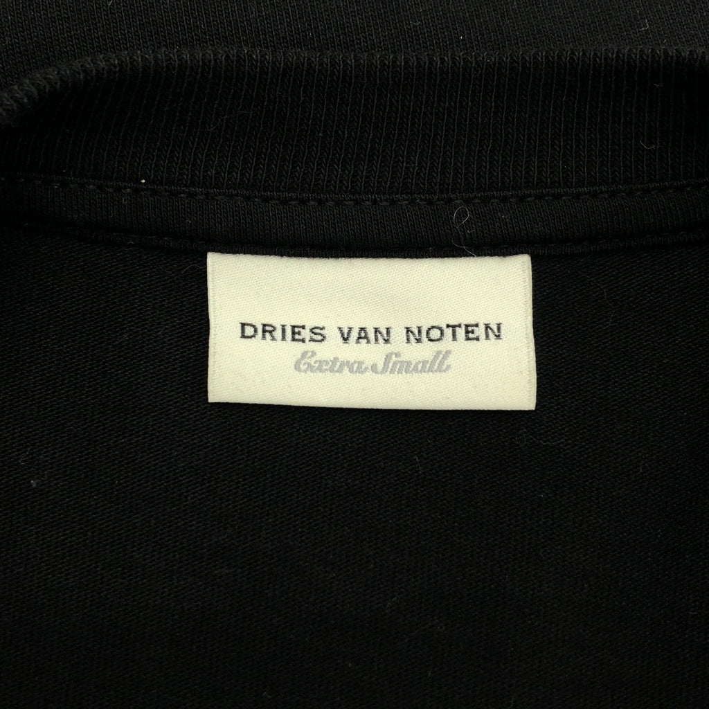 DRIES VAN NOTEN | 棉質抽繩圓領套頭衫 | XS | 黑色 | 女款