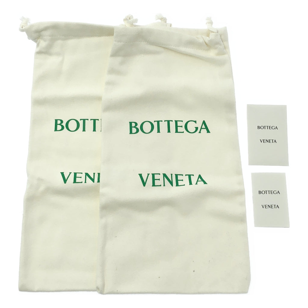 [全新] BOTTEGA VENETA | 帶狀一腳蹬涼鞋 | 皮革穆勒涼鞋 | 35碼 | 米色 | 女款