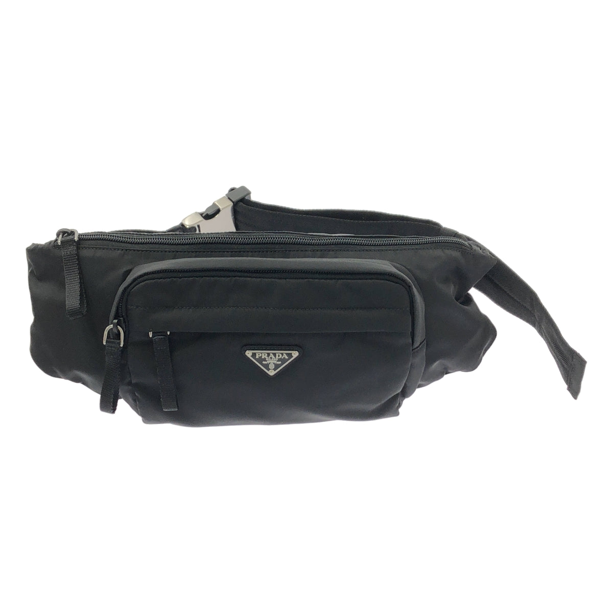 PRADA / プラダ | 2VL005 三角ロゴプレート ナイロン ボディ ウエストバッグ |