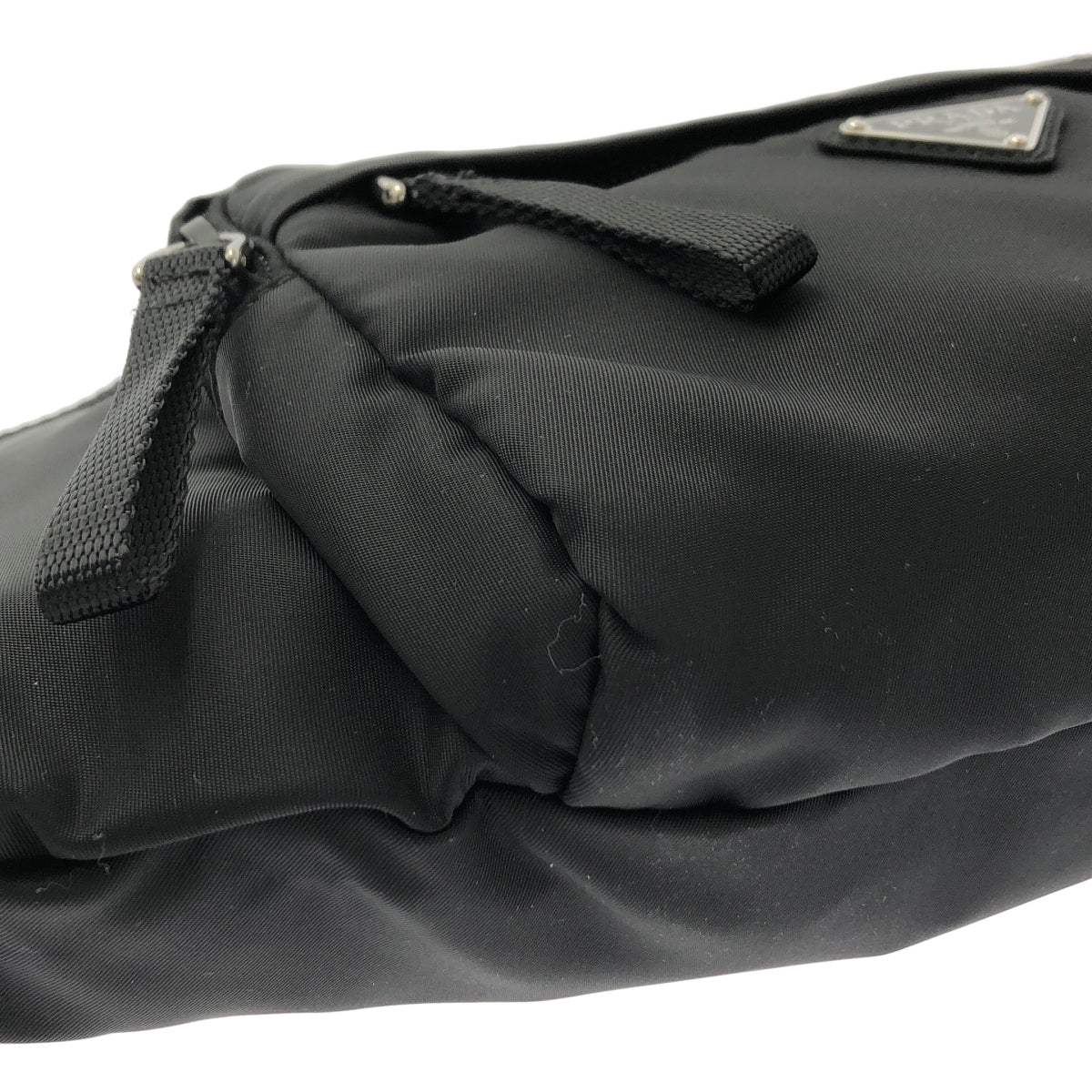 PRADA / 프라다 | 2VL005 삼각 로고 플레이트 나일론 바디 허리 가방 |