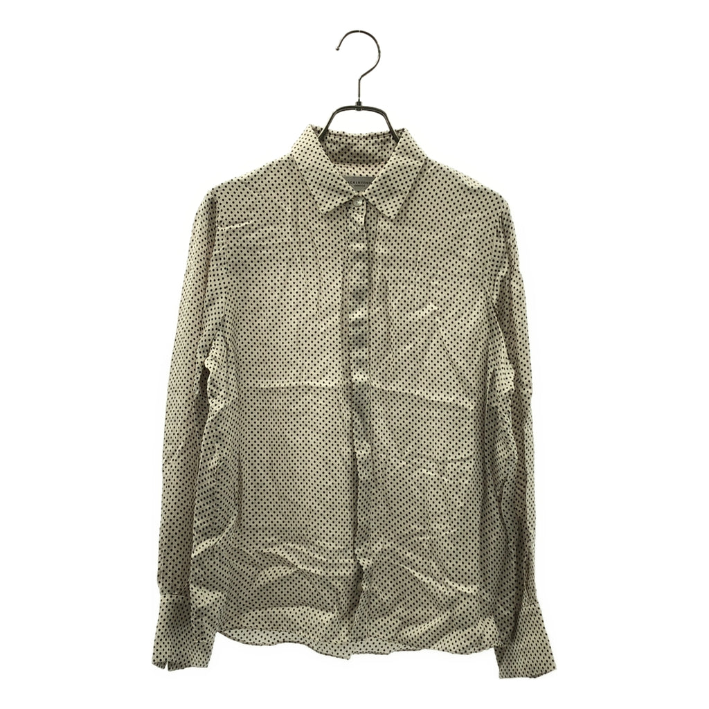 MACKINTOSH LONDON / マッキントッシュロンドン | レーヨン ドット ブラウス | 38 | ピンク系 | レディース