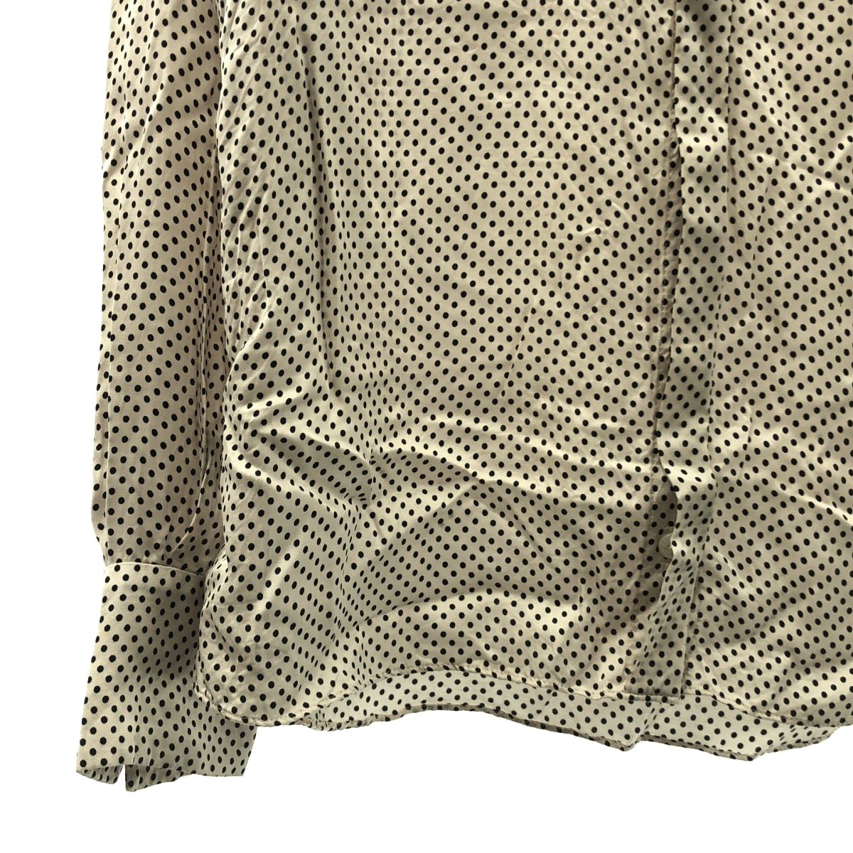 MACKINTOSH LONDON / マッキントッシュロンドン | レーヨン ドット ブラウス | 38 | ピンク系 | レディース