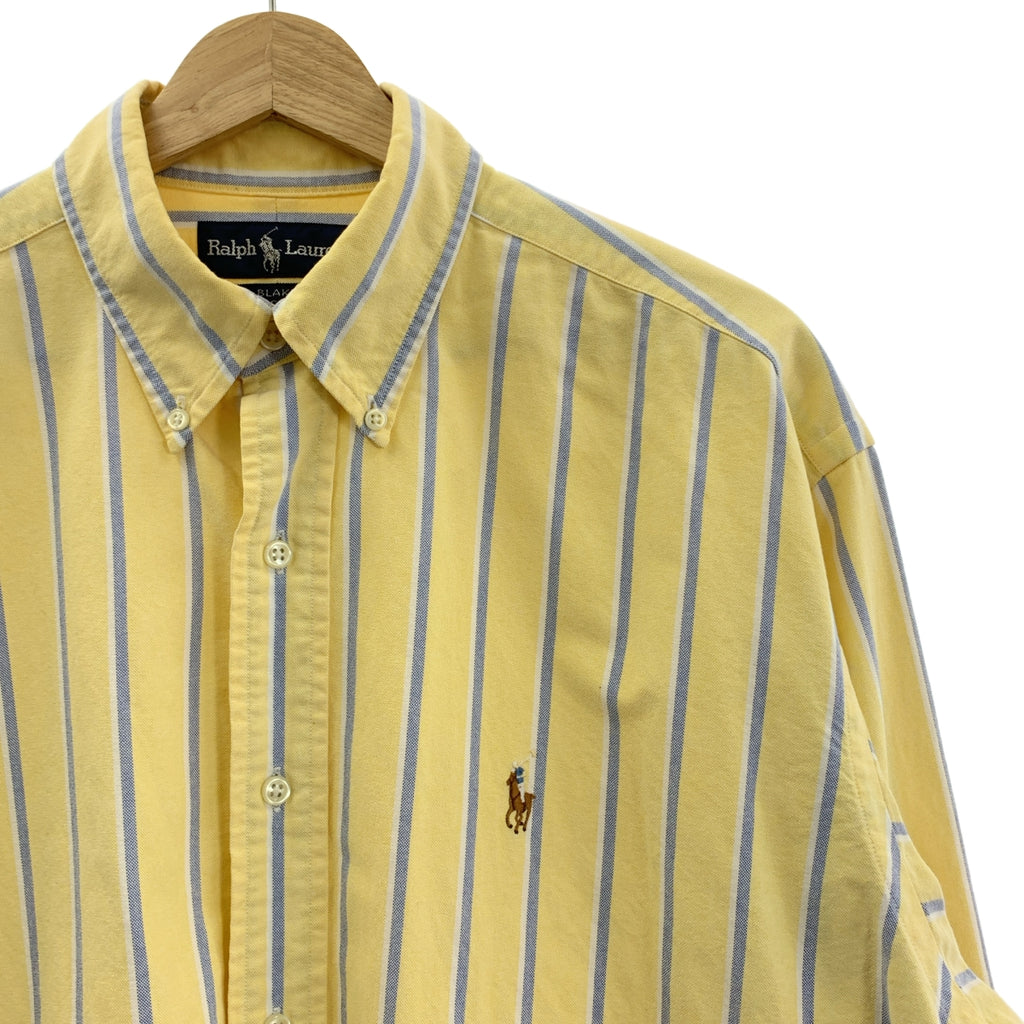 RALPH LAUREN / 랄프 로렌 | 스트라이프 버튼 다운 셔츠 | M | 남성