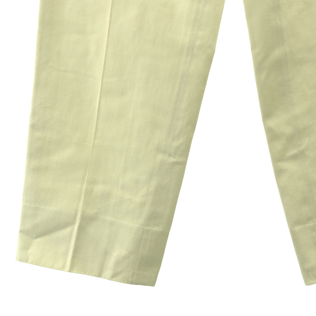 HERMES / 헤르메스 | 코튼 와이드 팬츠 | 48 | 베이지 / 오렌지 | 남성