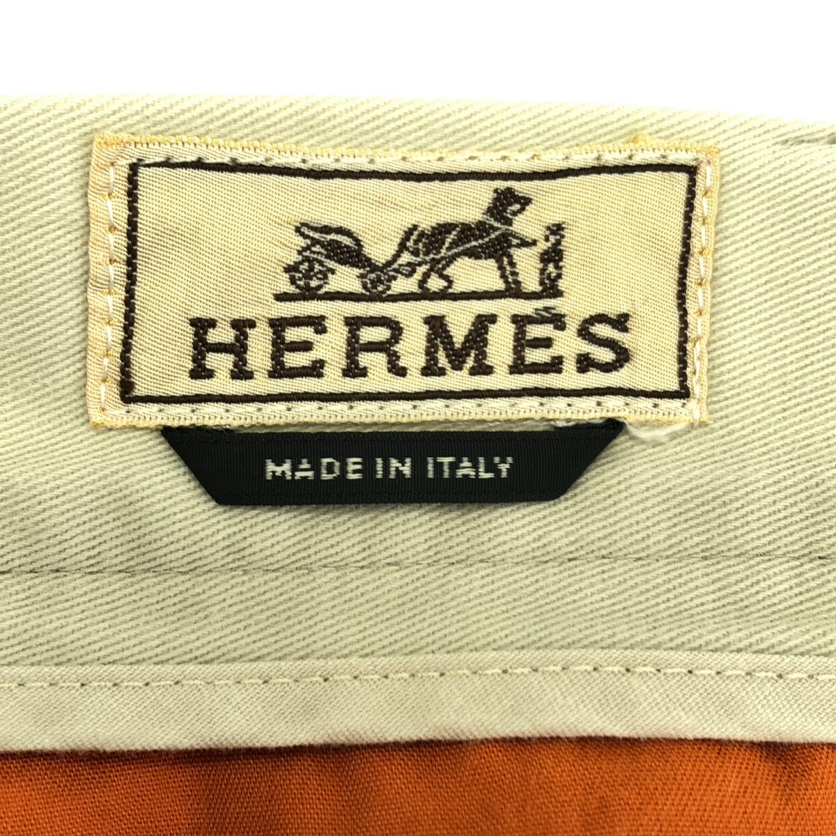 HERMES / エルメス | コットン ワイドパンツ | 48 | メンズ – KLD