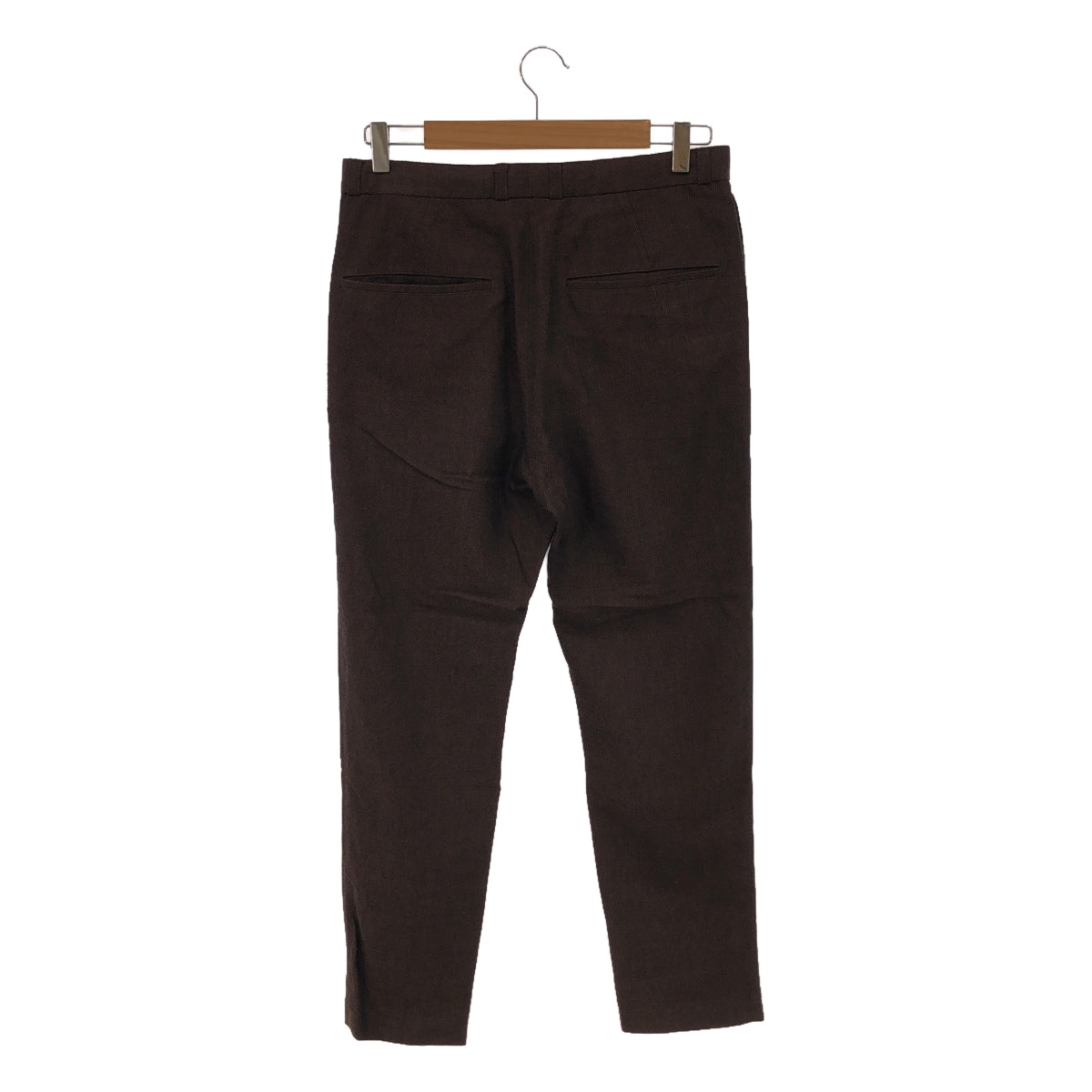 MIHARA YASUHIRO / MIHARA YASUHIRO | Wool linen tapered pants | 44 | Burgundy | Men's