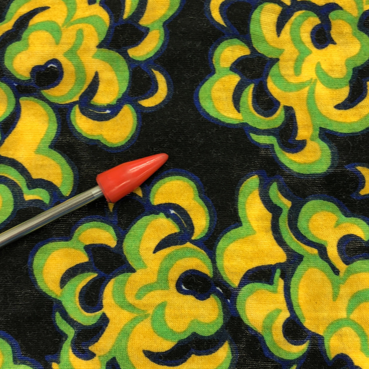 tricot COMME des GARCONS / Tricom De Galson | 2014AW | 울 레오파드 플라워 라운드 칼라 가디건 | M | 멀티 컬러 | 여성