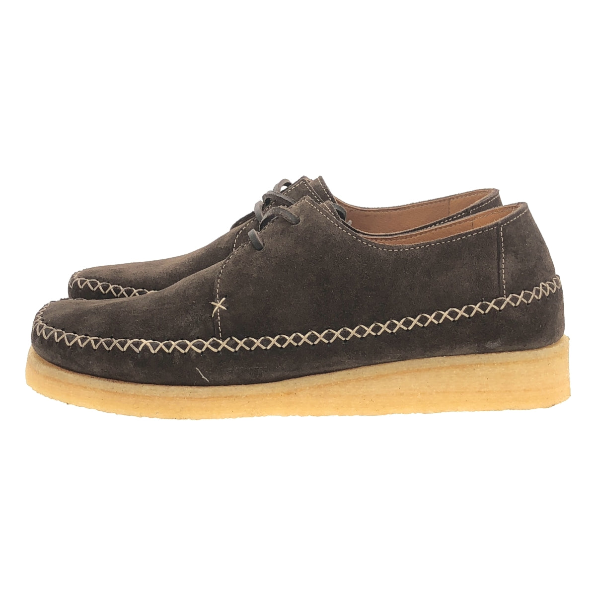 COMME des GARÇONS HOMME DEUX | 男士× PADMORE&amp;BARNES / 麂皮莫卡辛鞋 |英國7 |