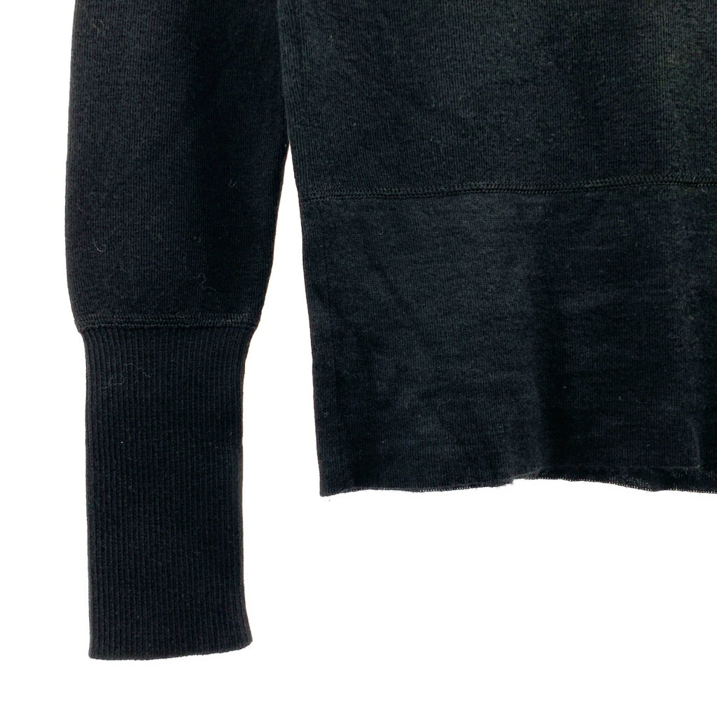 CHANEL / 샤넬 | 캐시미어 실크 코코 마크 버튼 헨리 넥 니트 | 38 |