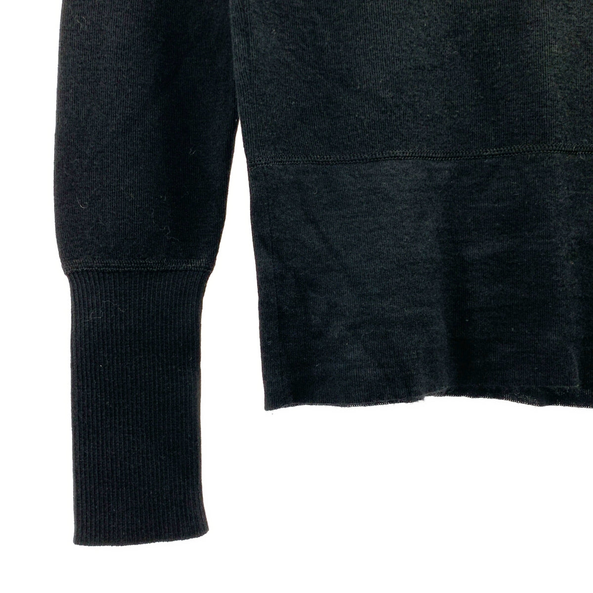 CHANEL / 샤넬 | 캐시미어 실크 코코 마크 버튼 헨리 넥 니트 | 38 |