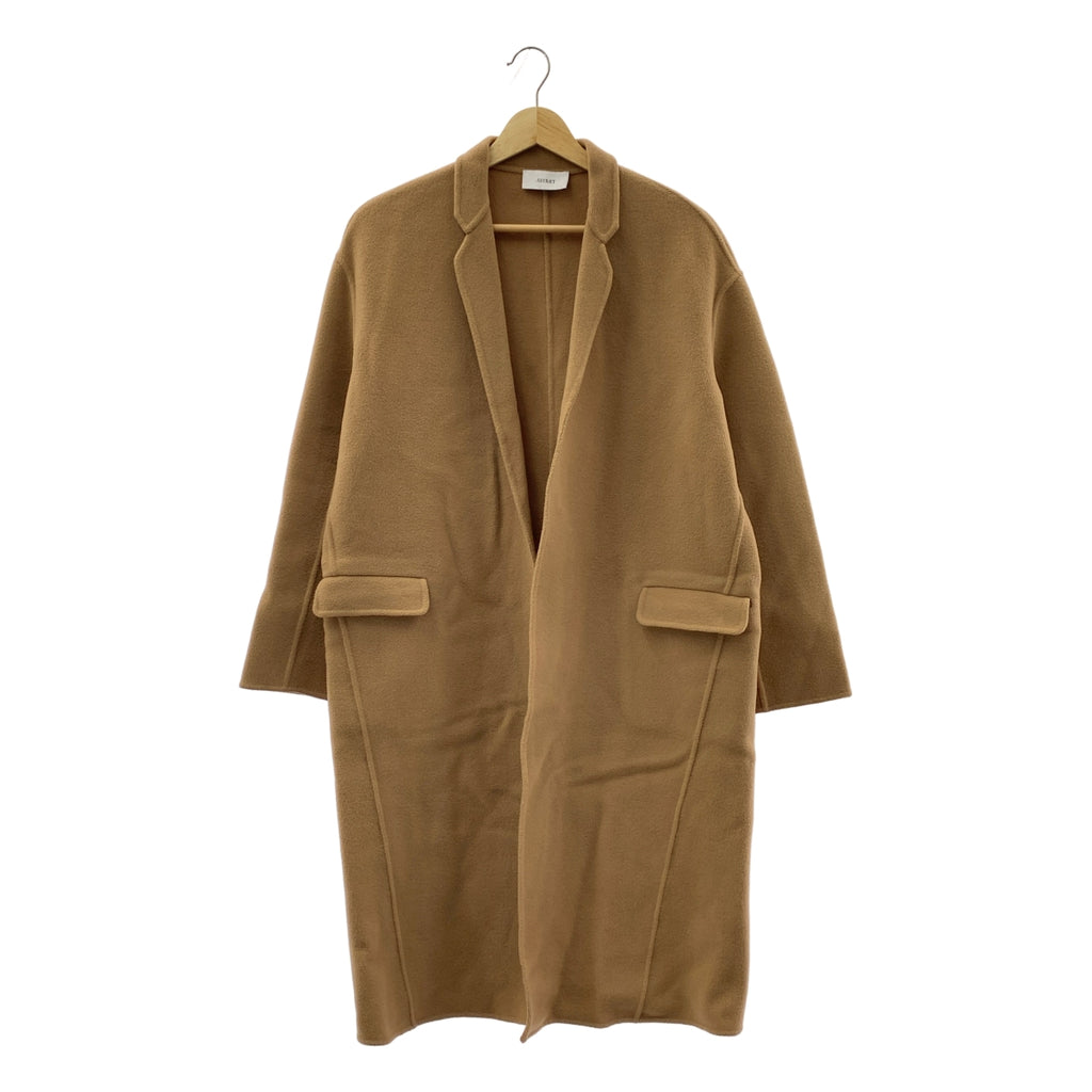 ASTRAET / アストラット | ウール リバー スタンド チェスターコート | 0 | レディース
