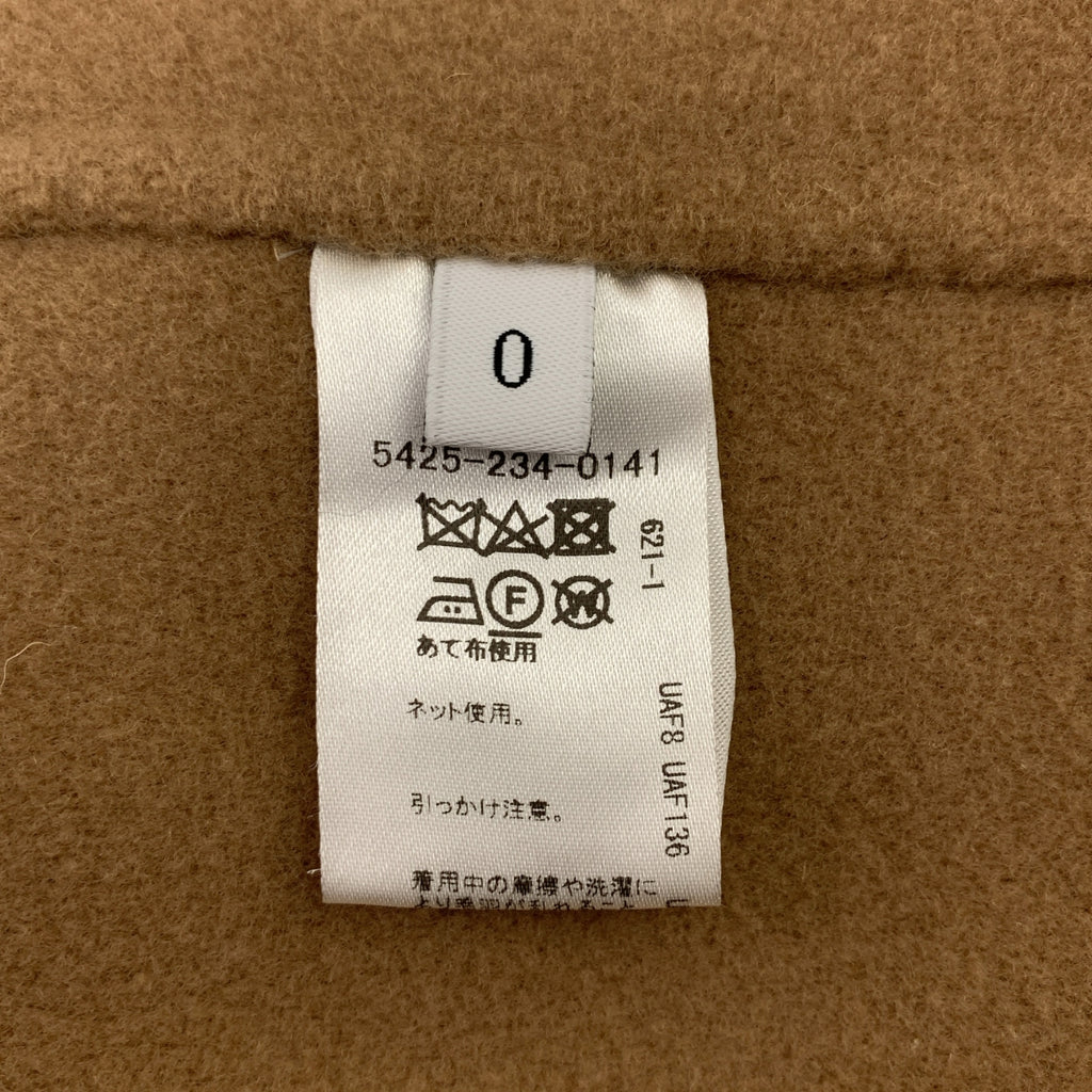 ASTRAET / アストラット | ウール リバー スタンド チェスターコート | 0 | レディース