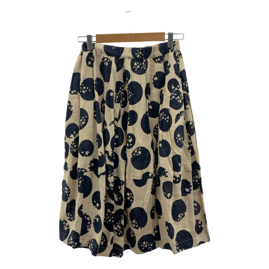 COMME des GARCONS COMME des GARCONS / Comme des | 2015春夏 |通體印花貼片抽繩縮褶寬鬆半身裙 | XS |女性的