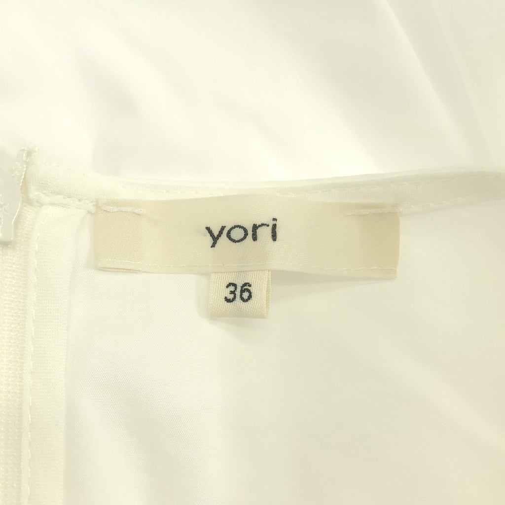yori / ヨリ | コットン フリルスリーブ ブラウス シャツ | 36 | レディース