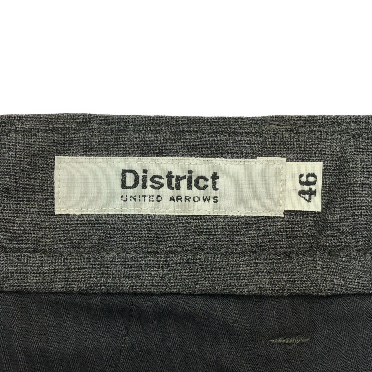 District UNITED ARROWS / District United Arrows | Tapered slacks pants | 46 | Gray | Men's