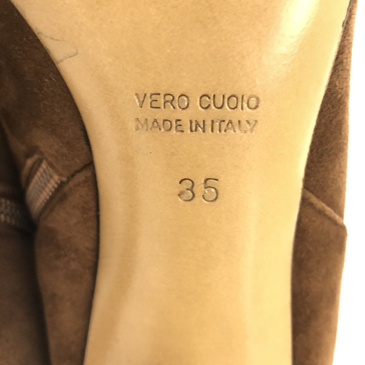 【美品】  Deuxieme Classe / ドゥーズィエムクラス | 2019AW | × MICHEL VIVIENMICHEL VIVIEN サイドジップ スエード ショートブーツ | 35 | ブラウン | レディース