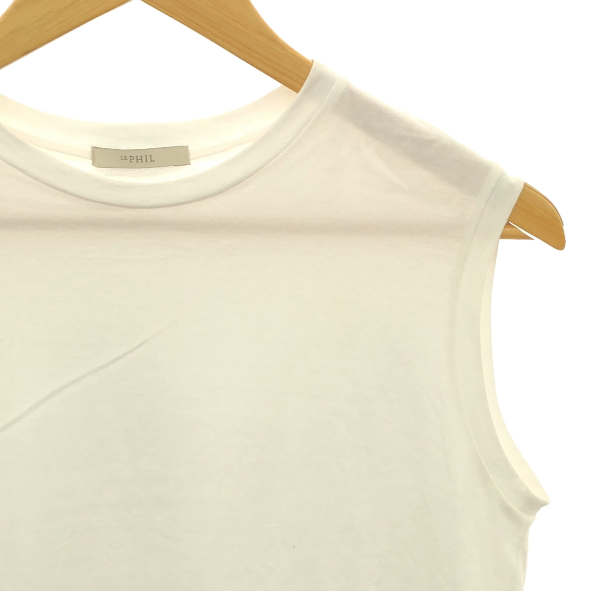 LE PHIL | 2024SS | Cotton jersey sleeveless T-shirt | F | Women's