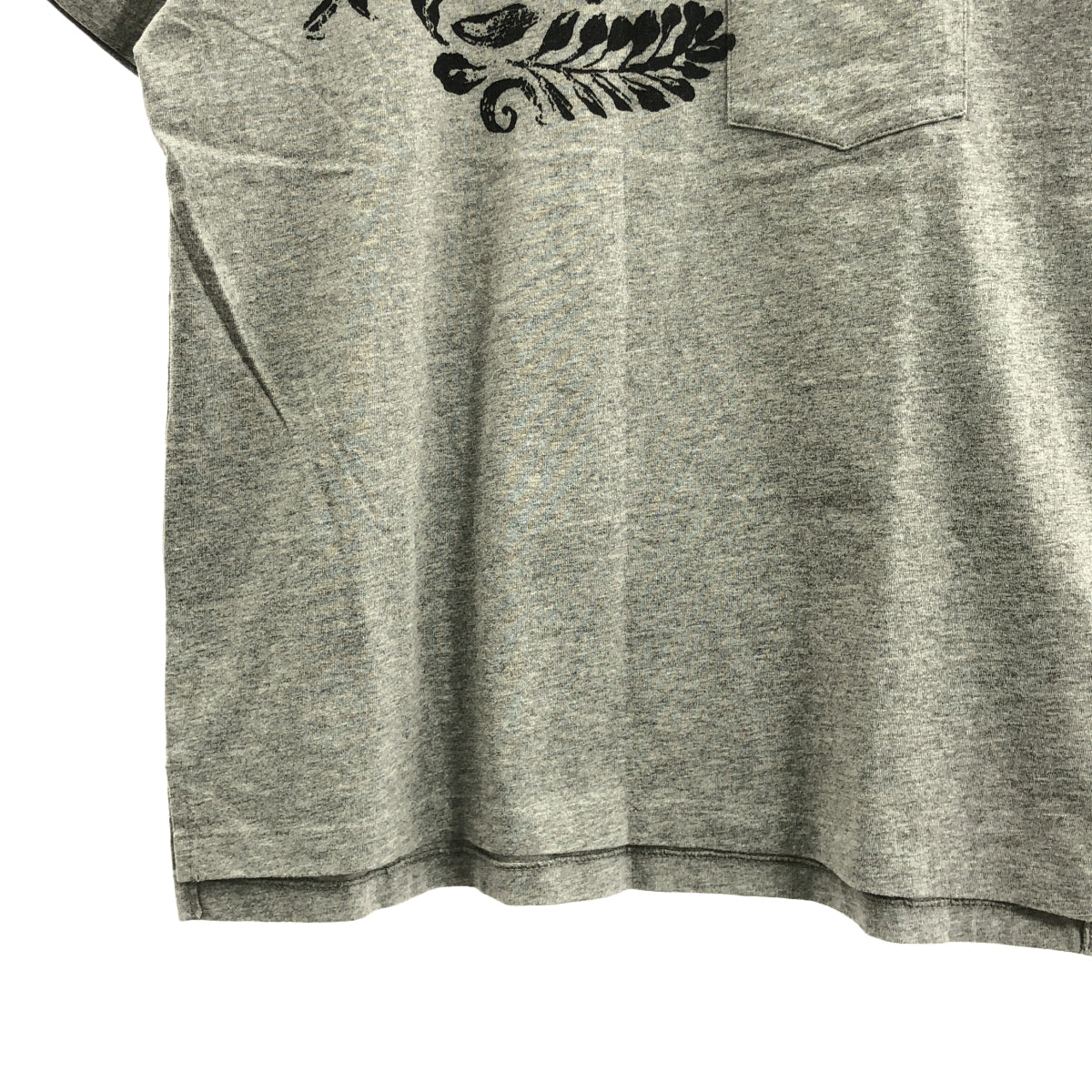 Engineered Garments / エンジニアドガーメンツ | フラワー プリント コットン Tシャツ | S |